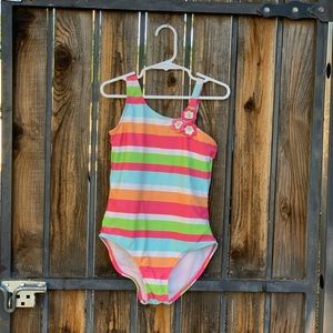 Gymboree striped swimsuit
